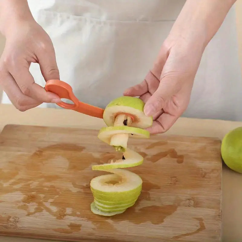 Manual Fruit and Vegetable Rolling Cutter - Kitchen Accessory