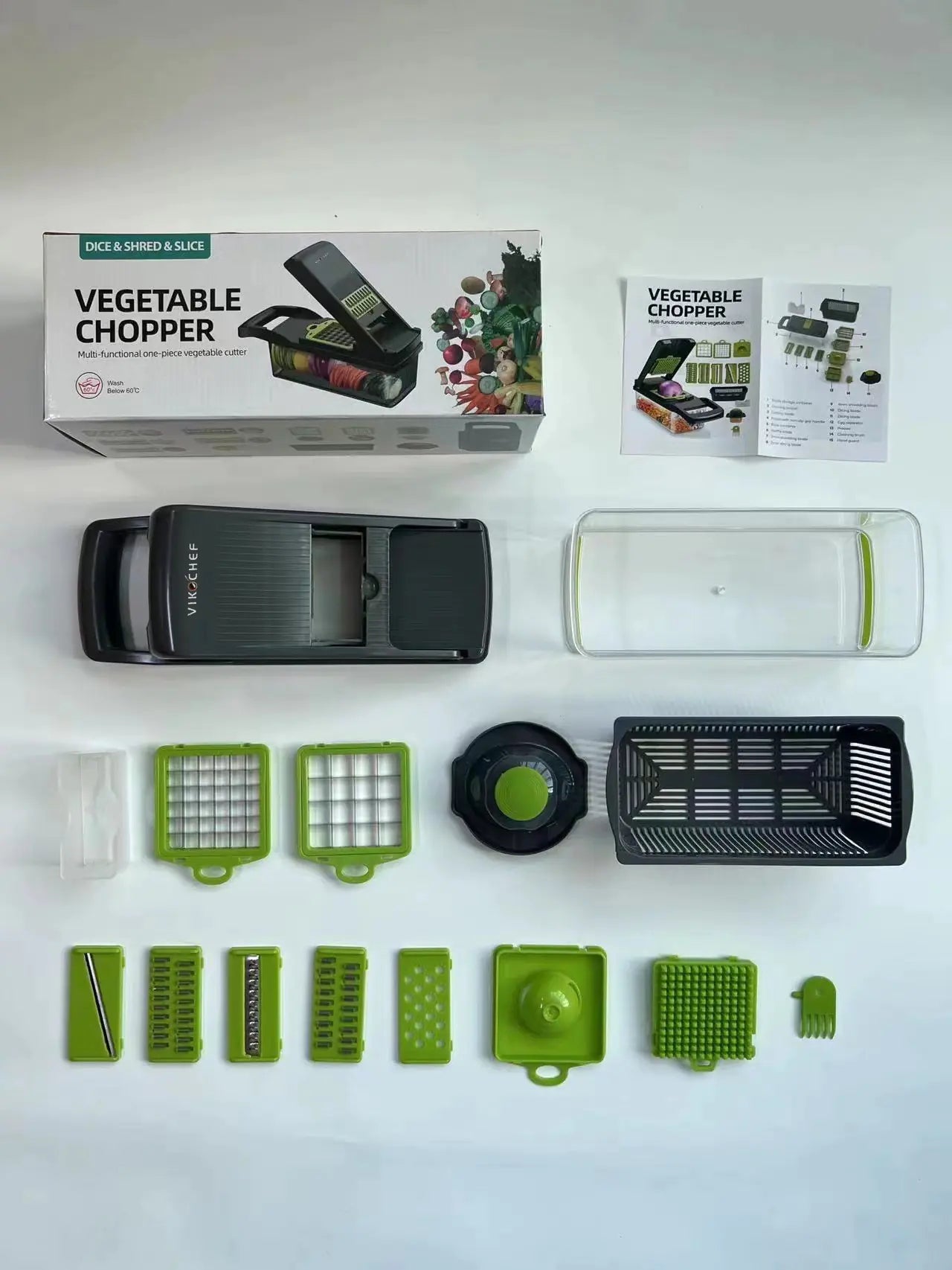 Multi-Functional Vegetable Chopper and Slicer