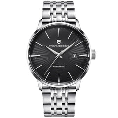 Men's Waterproof Steel Band Mechanical Watch