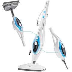 PurSteam Professional Steam Mop | Multi-Surface Floor Cleaner for Hardwood, Tile, Laminate & Carpet | Fast Heating, Lightweight & Chemical-Free Cleaning