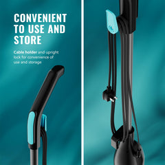PurSteam Professional Steam Mop | Multi-Surface Floor Cleaner for Hardwood, Tile, Laminate & Carpet | Fast Heating, Lightweight & Chemical-Free Cleaning