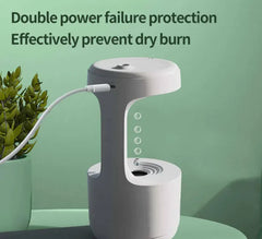 Water Drop Aroma Humidifire Diffuser with Clock for Home & Office