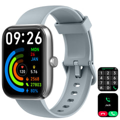 IDW25 Smart Watch for Men/Women with Bluetooth Call, Health and Fitness Monitoring