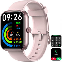 IDW25 Smart Watch for Men/Women with Bluetooth Call, Health and Fitness Monitoring