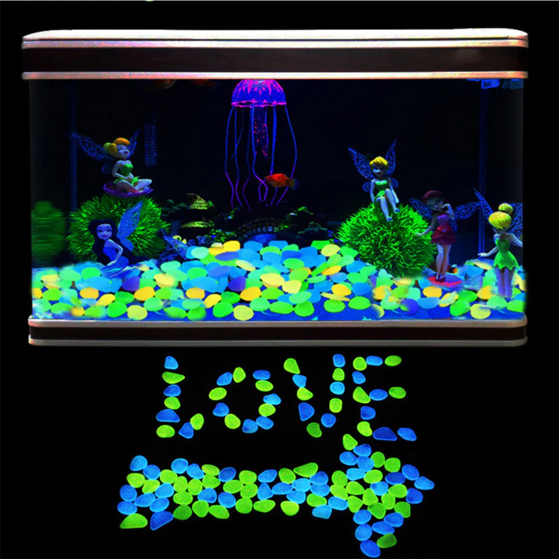 Glow in the Dark Garden Pebbles