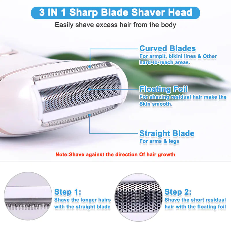 USB Electric Waterproof Hair Remover for Women