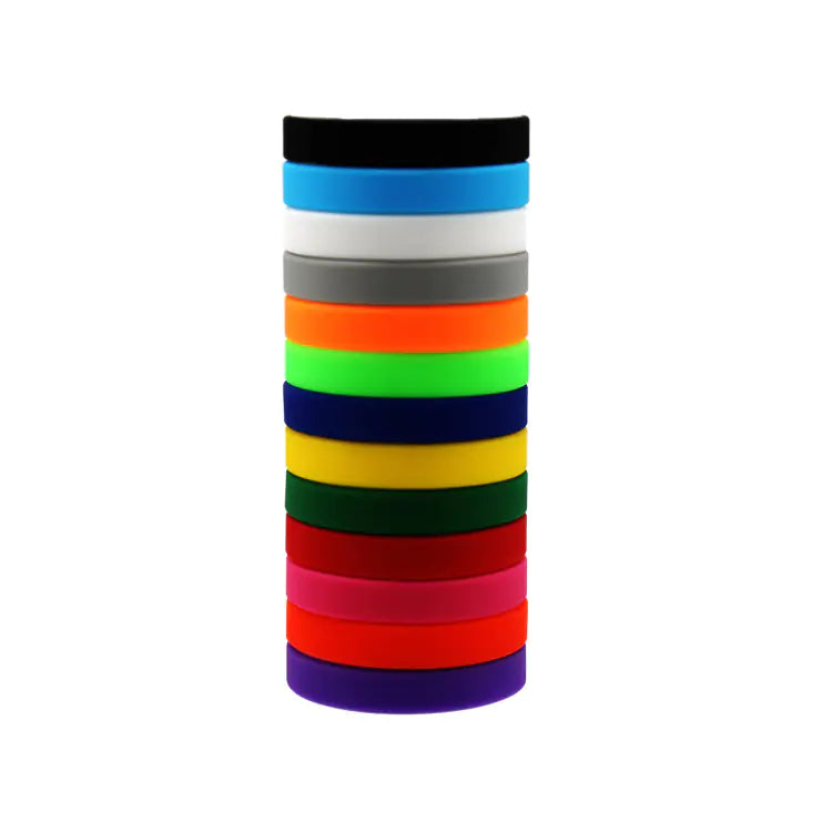 Custom Glow-in-the-Dark Silicone Wristbands
