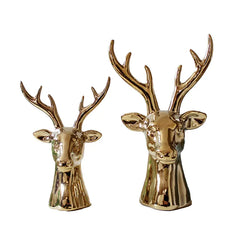 Ceramic Deer Head Decor and Jewelry Holder
