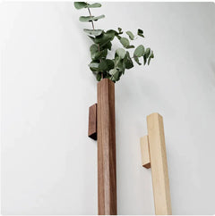 Japanese-Style Wall Hanging Vase for Flower Arrangements & Hydroponics
