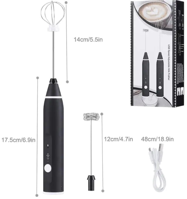 Handheld Electric Egg Beater with 3 Speed Settings