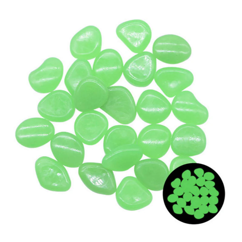 Glow in the Dark Garden Pebbles