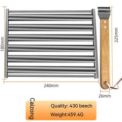 Removable Stainless Steel Hot Dog Rolling Rack