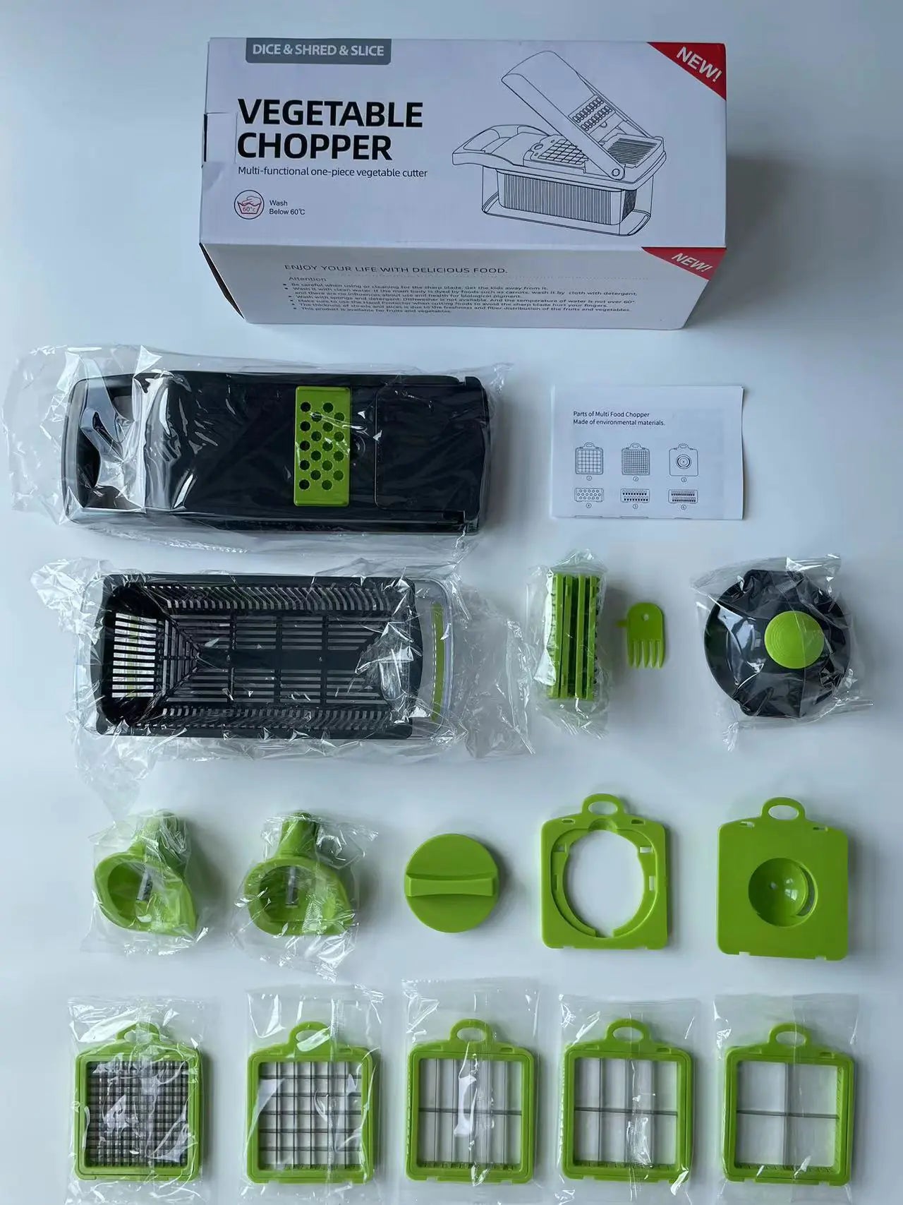 Multi-Functional Vegetable Chopper and Slicer
