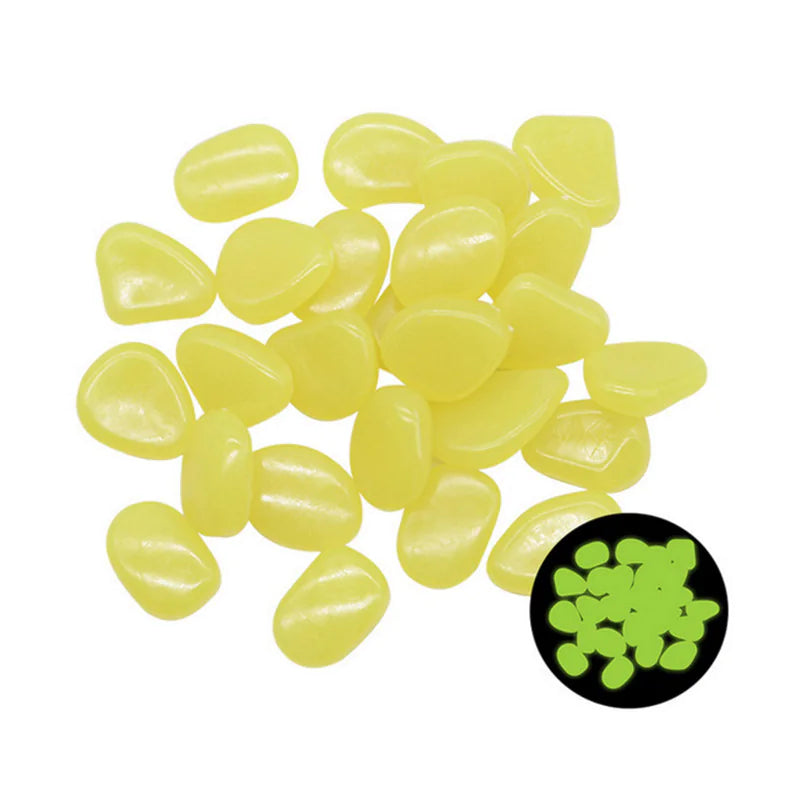 Glow in the Dark Garden Pebbles