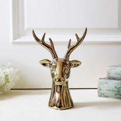 Ceramic Deer Head Decor and Jewelry Holder