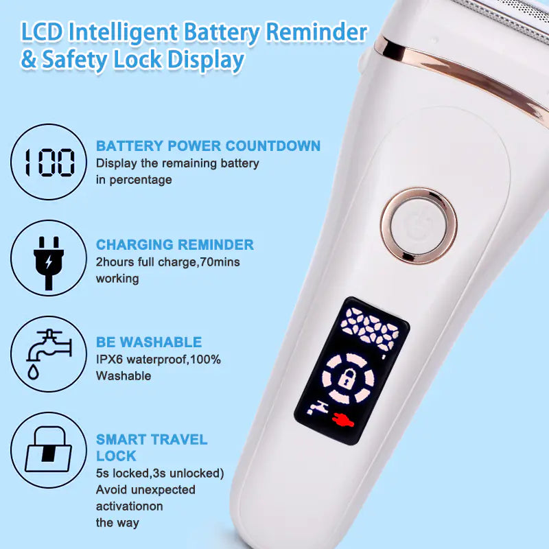 USB Electric Waterproof Hair Remover for Women