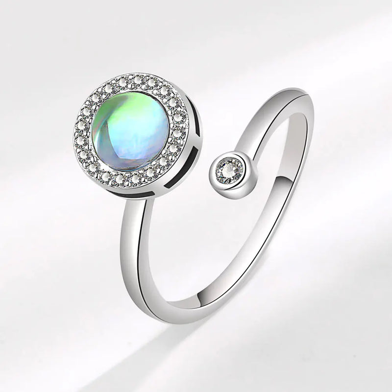 Stylish Rotatable Fidget Ring for Women with Personality