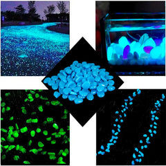 Glow in the Dark Garden Pebbles