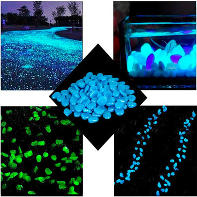 Glow in the Dark Garden Pebbles