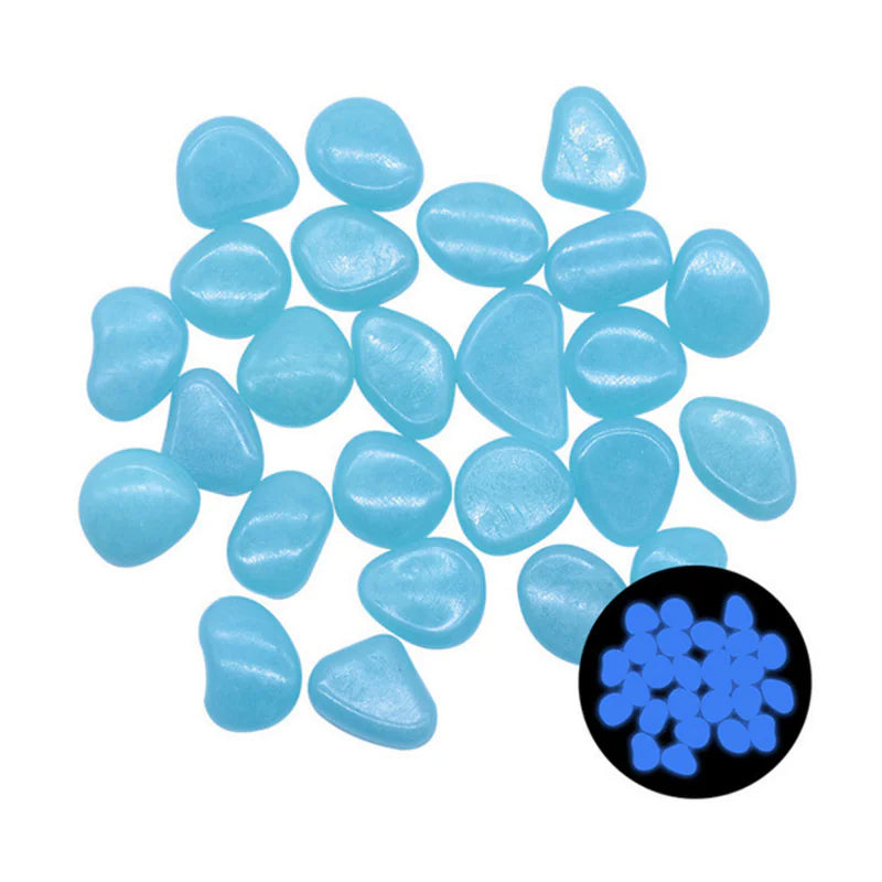 Glow in the Dark Garden Pebbles