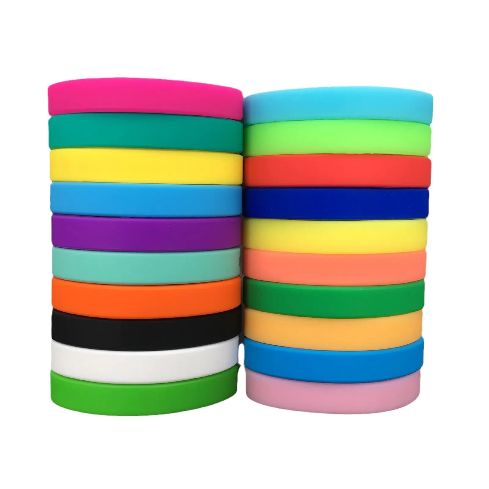 Custom Glow-in-the-Dark Silicone Wristbands