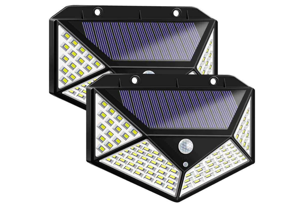 Solar Motion Sensor Garden Wall Light for Outdoor Use