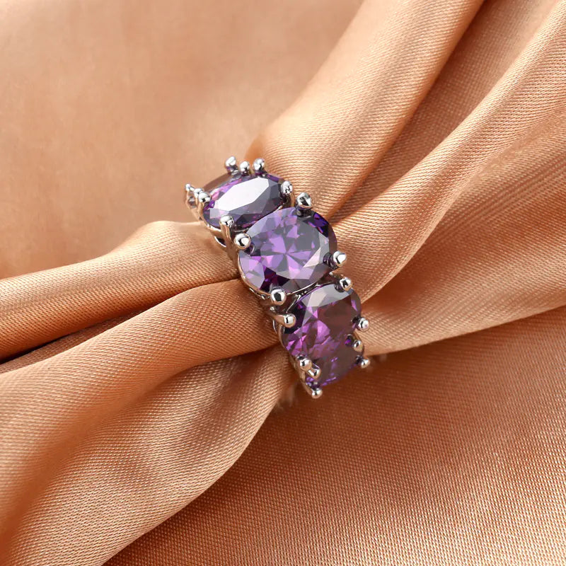 Zircon Ring, Fashion Jewelry, European Style Ring