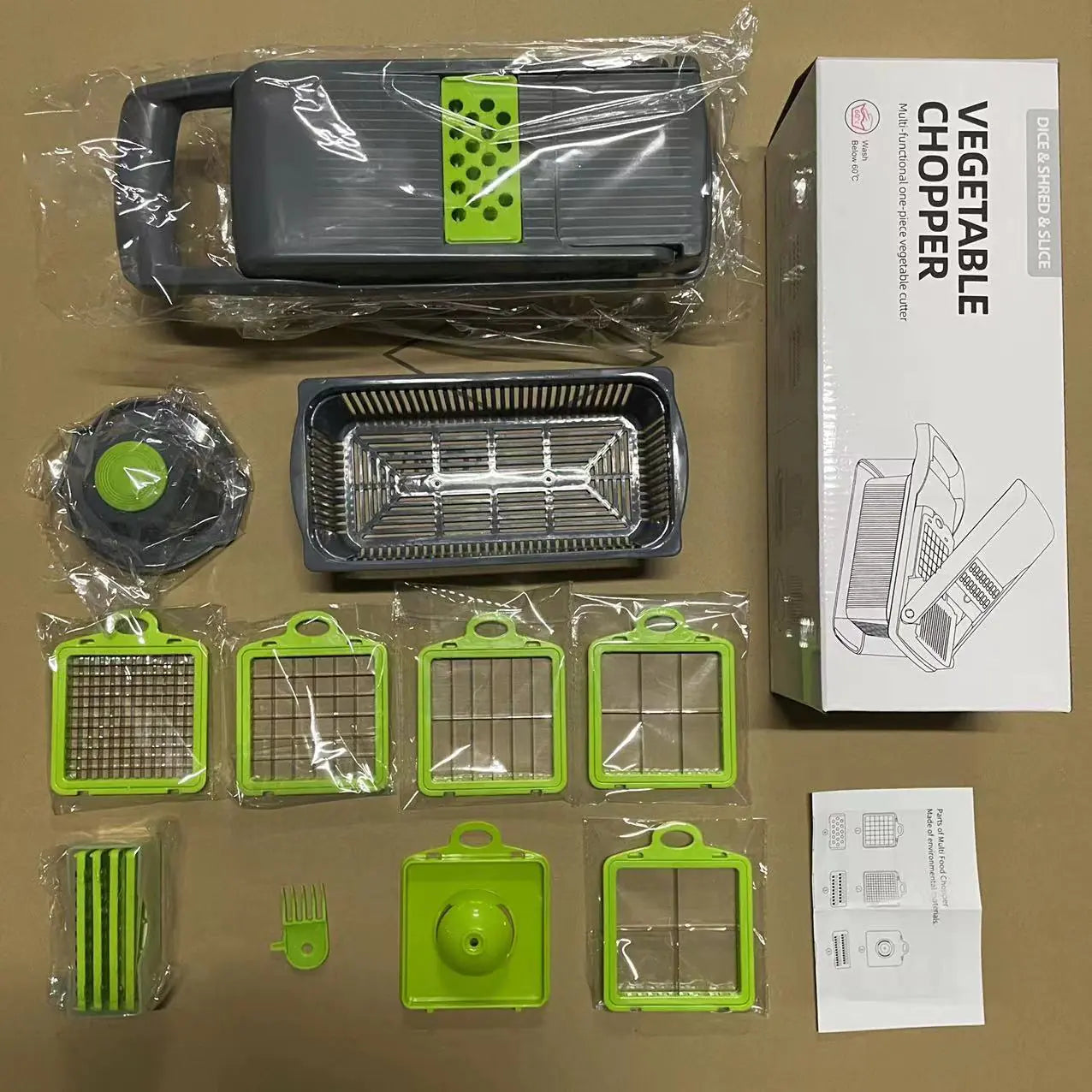 Multi-Functional Vegetable Chopper and Slicer