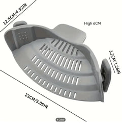 Wide-Mouth Silicone Sink Strainer
