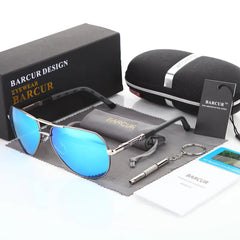 Classic Polarized Sunglasses for Men - BARCUR Design
