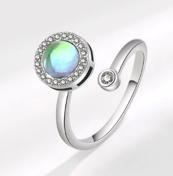 Stylish Rotatable Fidget Ring for Women with Personality
