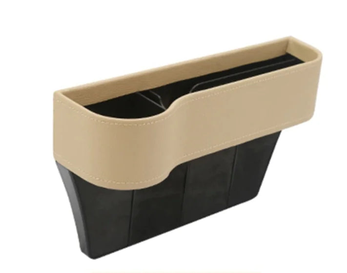 Car Seat Gap Storage Box with Cup Holder and Organizer