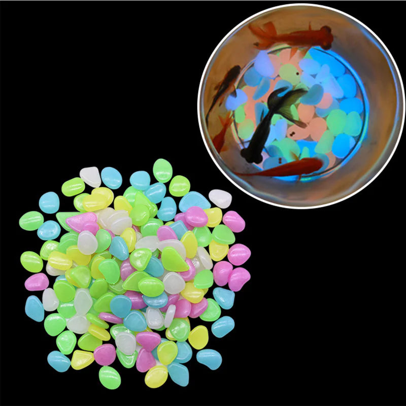 Glow in the Dark Garden Pebbles