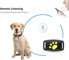 GPS Dog Cat Collar - Water-Resistant Pet Tracker With Callback Function, USB Charging, Smart Anti-Lost Location Device, Unlimited Range Activity Tracker