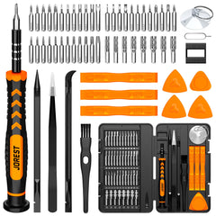 JOREST 38Pcs Small Precision Screwdriver Set, Tool Gifts for Men, Christmas Gifts for him with Torx T5, T6, Repair Tool Kit for MacBook, Computer, Laptop, iPhone, PS4 PS5, Xbox, Switch, Glasses