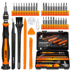 JOREST 38Pcs Small Precision Screwdriver Set, Tool Gifts for Men, Christmas Gifts for him with Torx T5, T6, Repair Tool Kit for MacBook, Computer, Laptop, iPhone, PS4 PS5, Xbox, Switch, Glasses