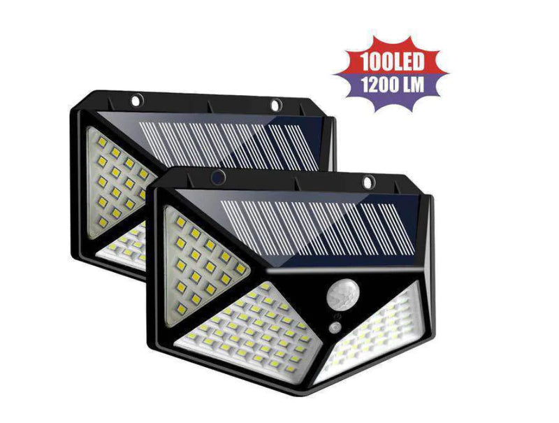 Solar Motion Sensor Garden Wall Light for Outdoor Use