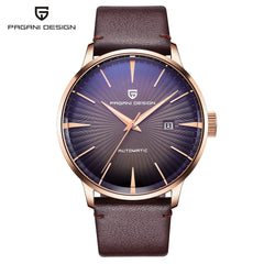 Men's Waterproof Steel Band Mechanical Watch
