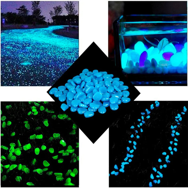Glow in the Dark Garden Pebbles