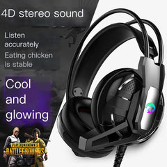 Yobao A12 Wired 7.1 Gaming Headset with Lights